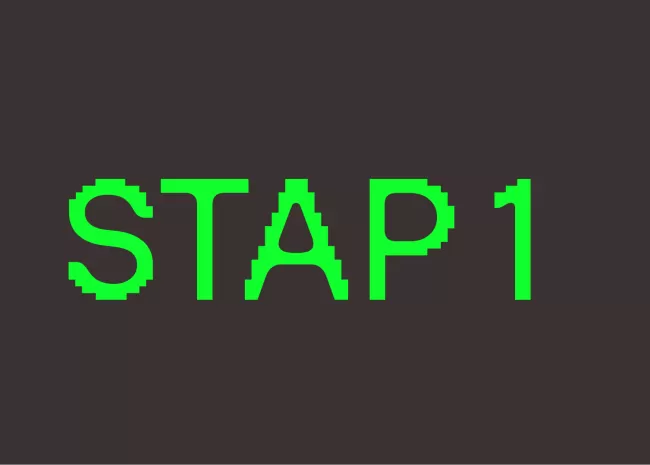 Stap 1