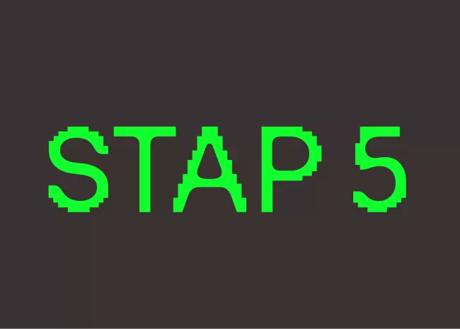 stap 5