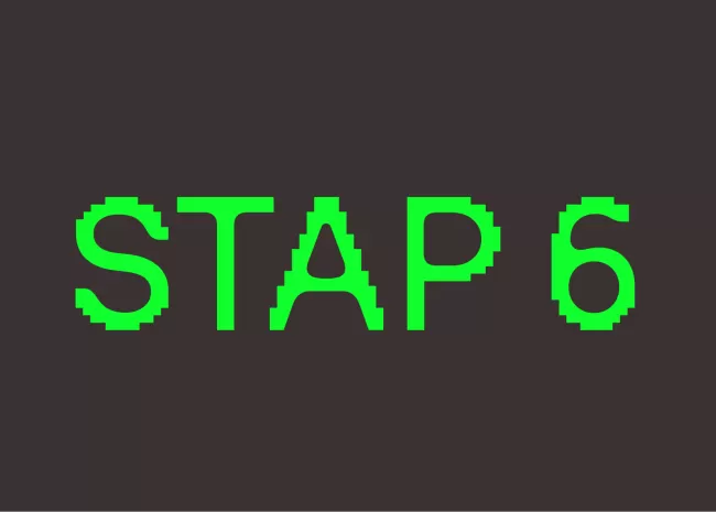 stap 6