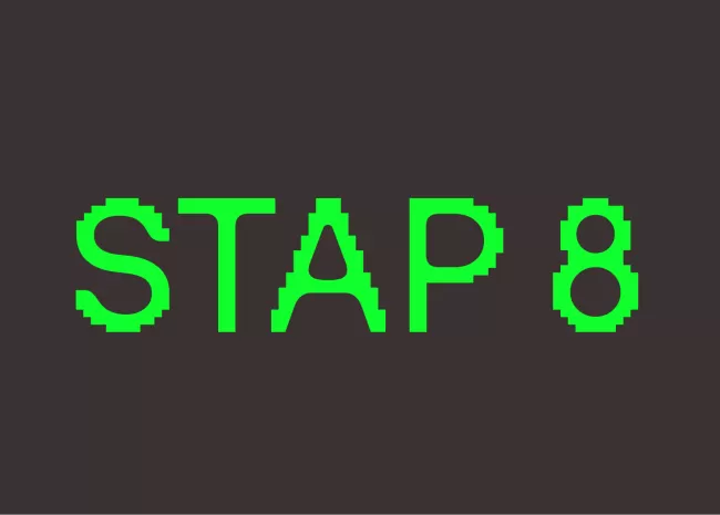 stap 8